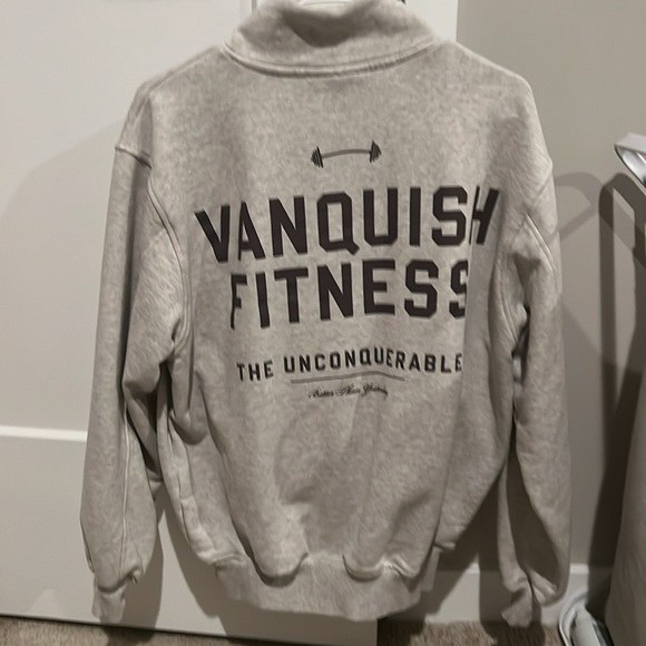 Vanquish Fitness The Unconquerable Quarter Zip Sweater - Picture 4 of 7